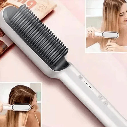 StyleEase Pro™ - Cepillo Alisador de pelo 3 en 1