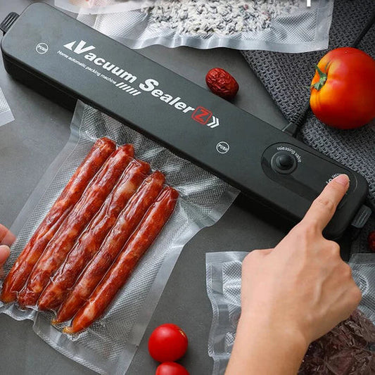 FreshVac Pro™ - Selladora al Vacío para Alimentos Frescos (Bolsas de Regalo)